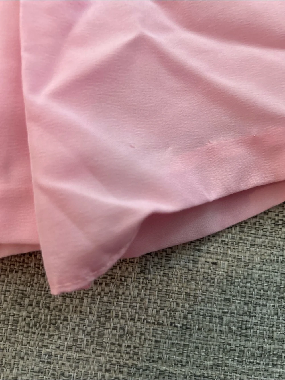 Catton Candy Pastel Pink Dress with Lace Trim with bloomers . Size 0-3M